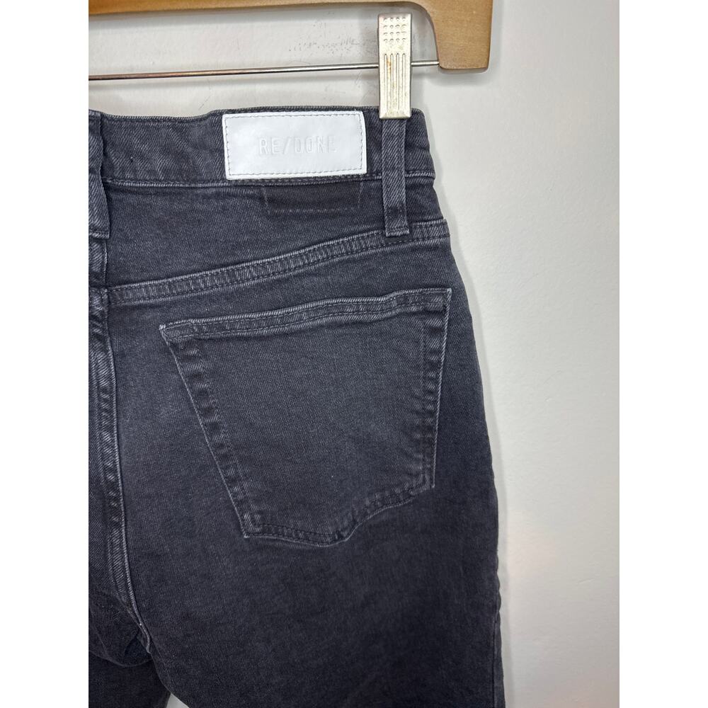 RE/DONE Originals High Rise Ankle Crop 189-03WHRAC Faded Stone button fly Sz 30 - Picture 5 of 9